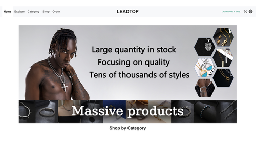 LEADTOP Steel JewelryDropshipp