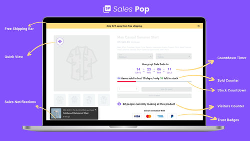 Sales Pop up Conversion Pro