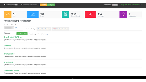 ProTexting SMS Notifications