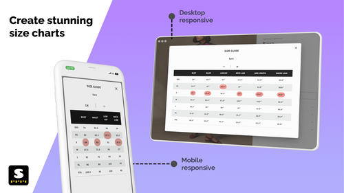 Smart Size Chart & Size Guide