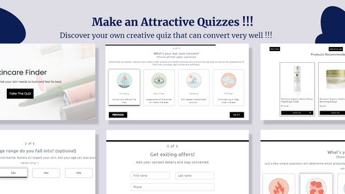 Quizify ‑ Product Quiz Builder