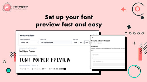 Font Popper ‑ Font Previewer