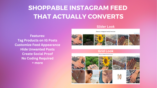 Instagram Feed IG ‑ InstaSell