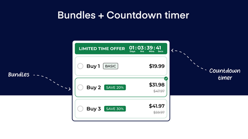 Bundlon: Volume discounts