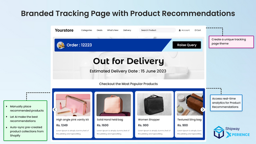 Shipway Order Tracking