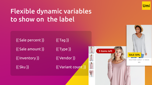 Umisols Product Labels