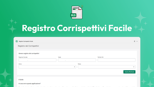 Registro Corrispettivi Facile