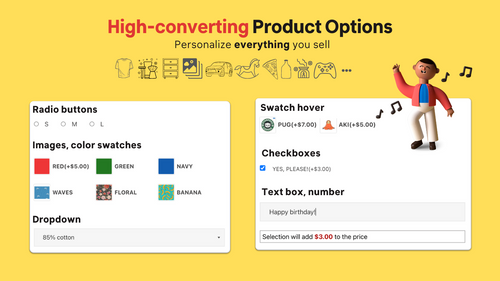 Product Options Variant Option