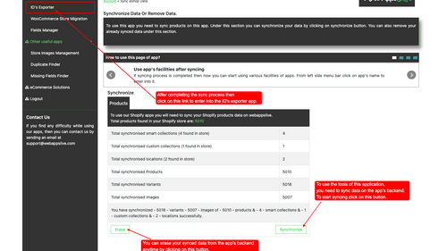 WebAppsLive ‑ IDs Exporter