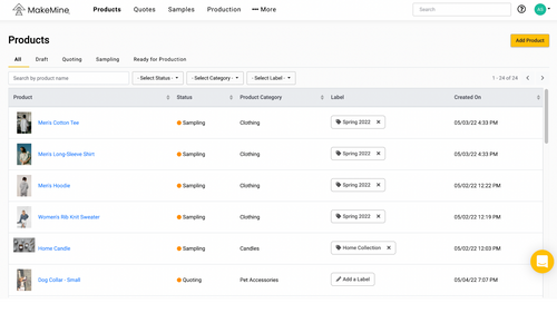 MakeMine: Manufacturing